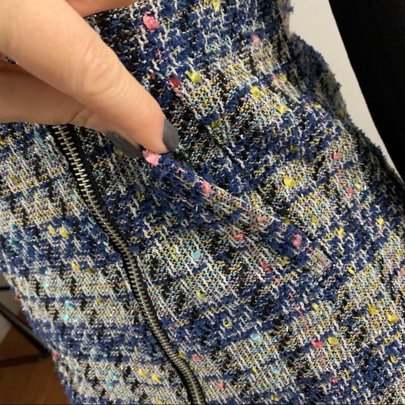 Tinley Road | Multi Colored Tweed Jacket | Sz - Picture 10 of 16